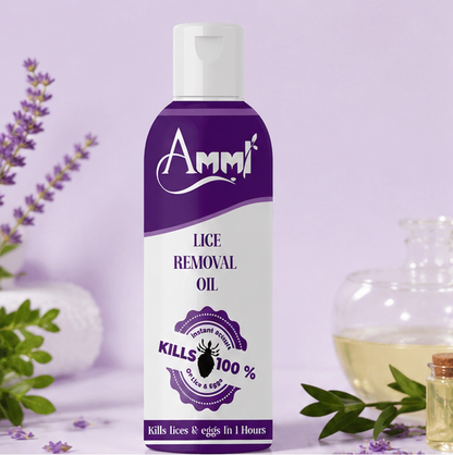 Lice Away Botanical Hair Oil 100ml | Anti Lice Treatment for Men, Women & Kids (5+ Years)